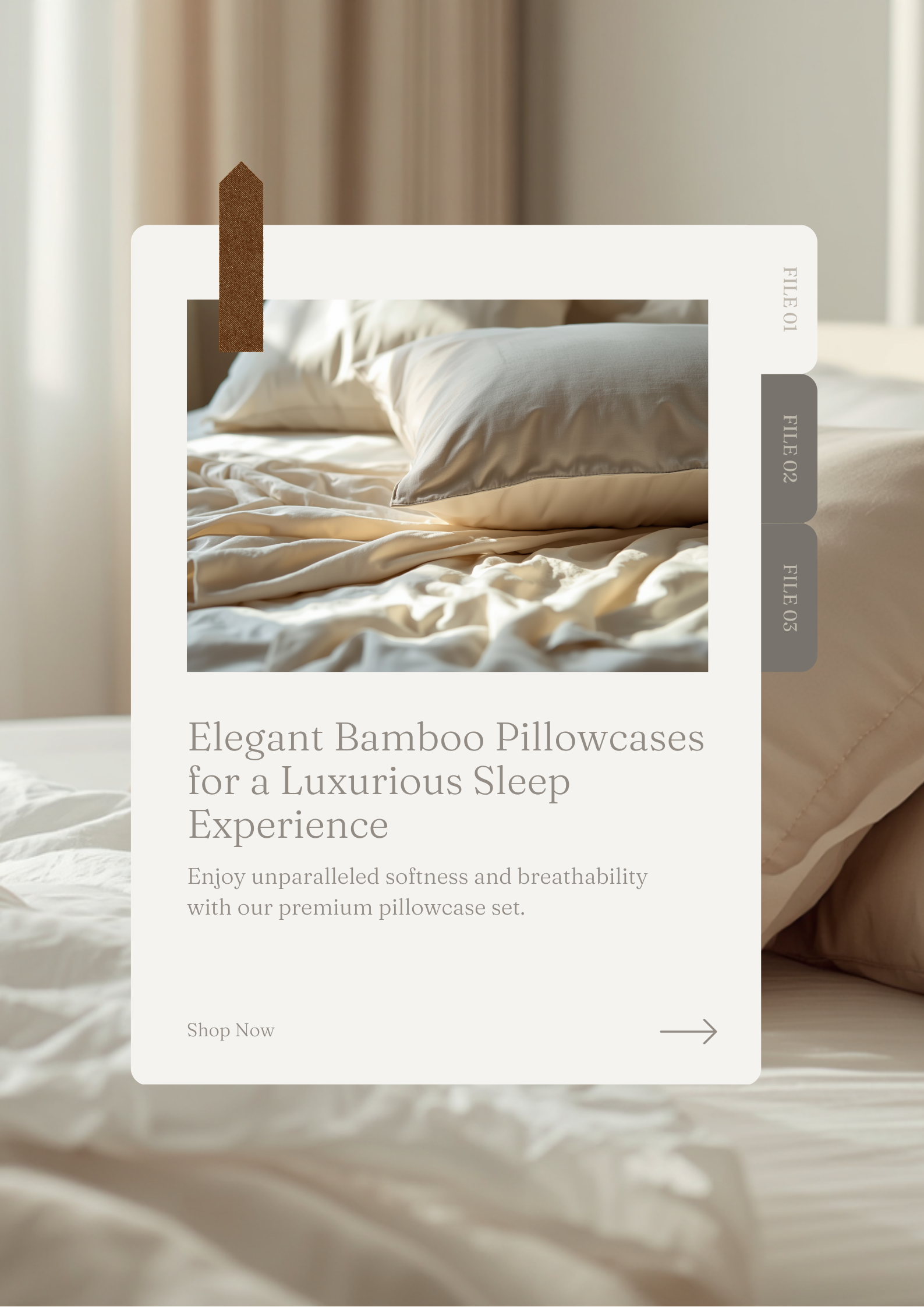 OASISÉ Bamboo Pillowcase Set
